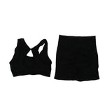 Women Yoga Vest & Shorts Set