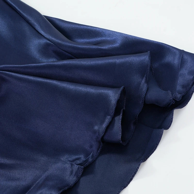 Women Satin V-Neck Sleep Nightie