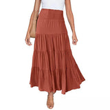 Women Boho Maxi Skirt