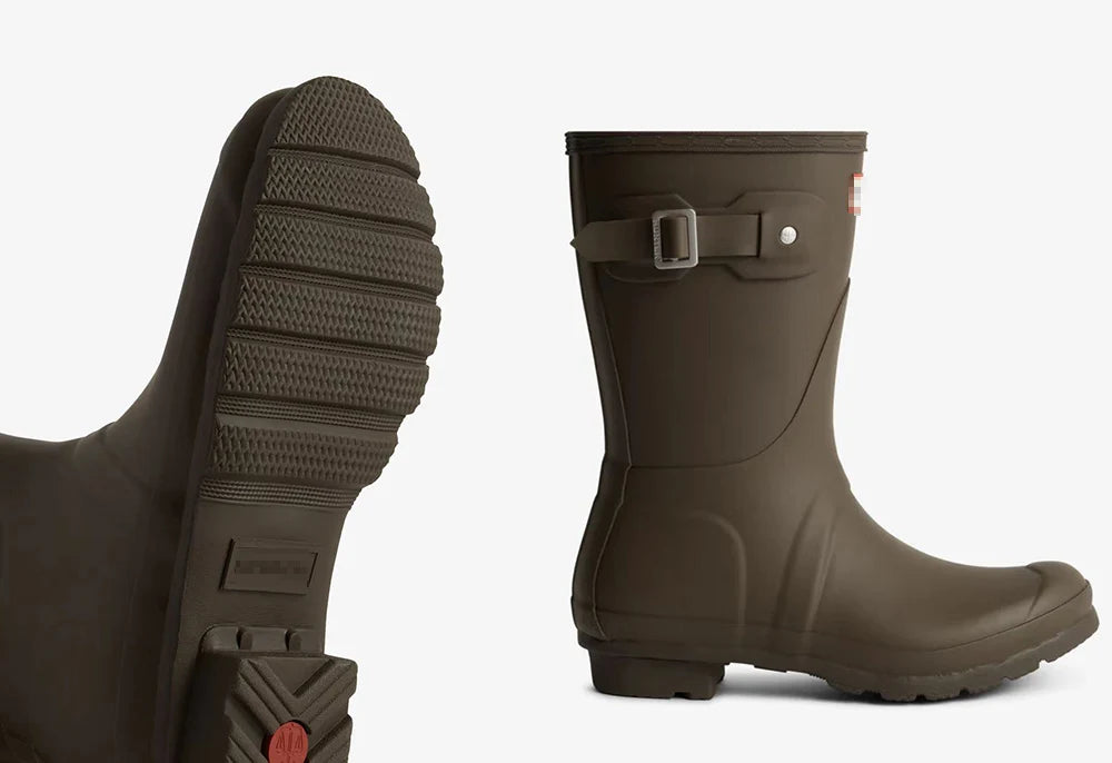 Women Mid Calf Boots Embroidered Leather