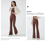 Women Flared Shark Leggings