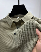 Men Ice Silk Polo Shirt