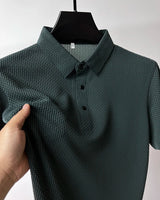 Men Ice Silk Polo Shirt