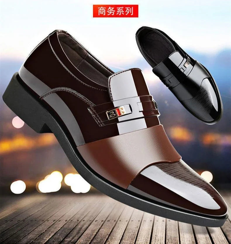 Men’s Minimalist Leather Work Flats