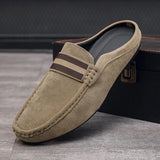 Men Suede Slip Ons