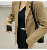 PowerSet™ – Slim Blazer Suit Set (Office-Classy, Tailored for Comfort & Impact)