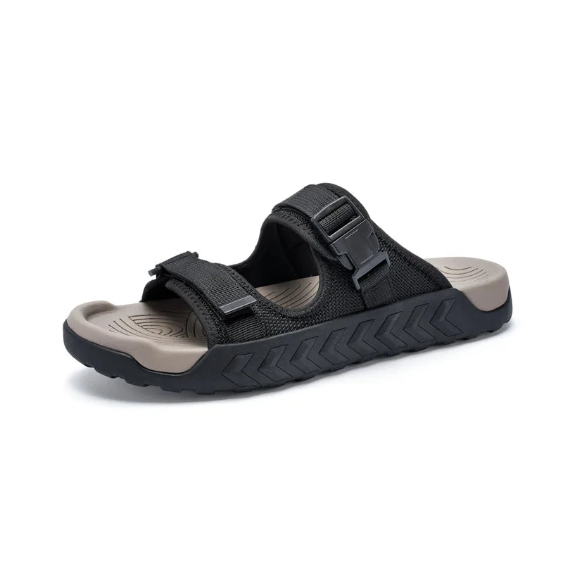 Men Webbing Outdoor Slip On Sandals