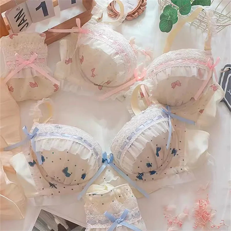 Women Lolita Bra Set