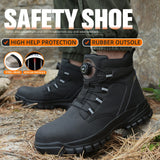 Men Waterproof Indestructible Safety Work Boots