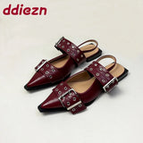 Women’s Designer Pointed Toe Slingback Flats