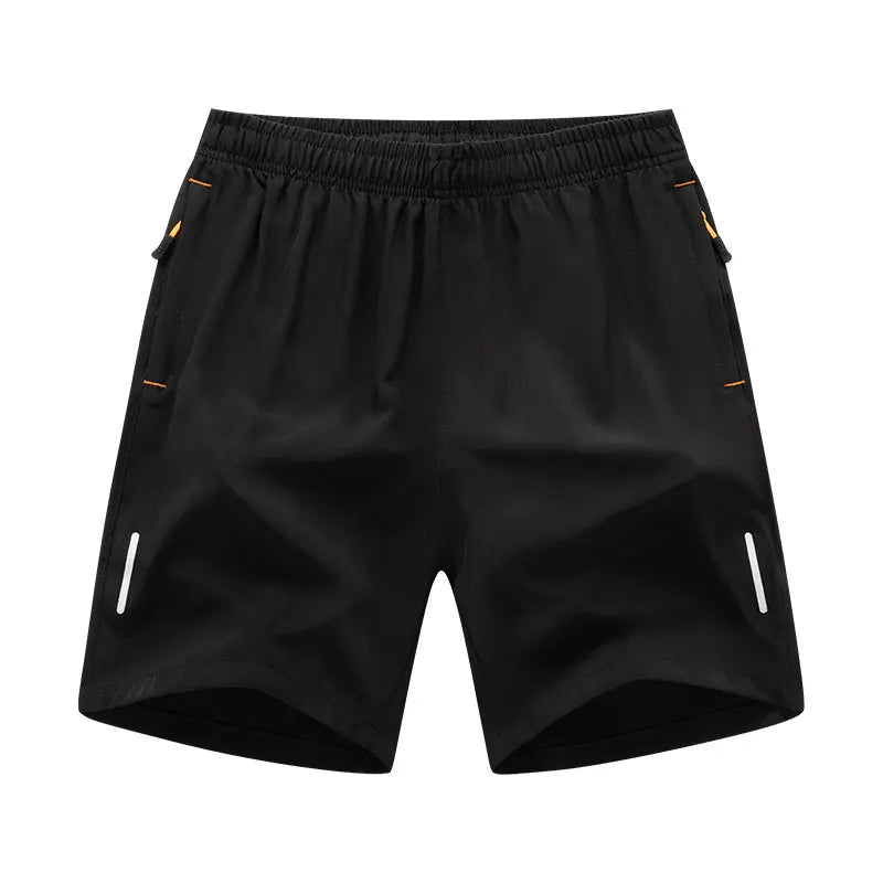 Men Ice Silk Casual Shorts