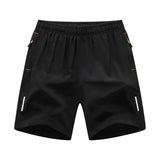 Men Ice Silk Casual Shorts