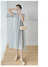 Short Sleeve Nursing Side-Open T-Shirt