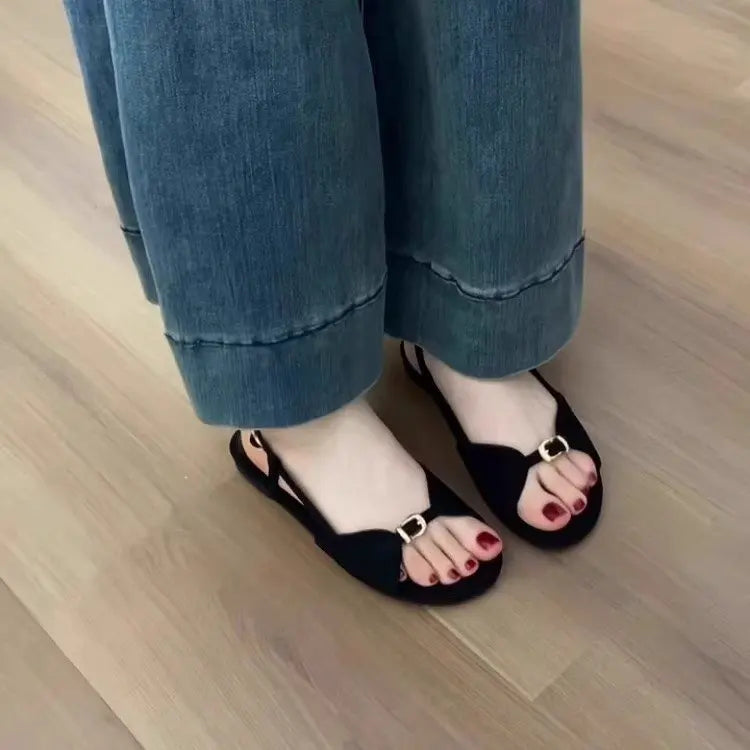 Women Cozy Flat Sandals Casual Summer Shoes
