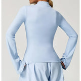 Women Stretch Slim Fit Training Jacket