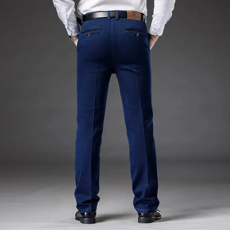 Men Classic Straight Jeans