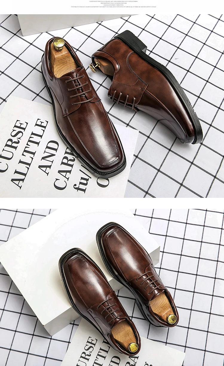 Men Genuine Leather Formal Loafers