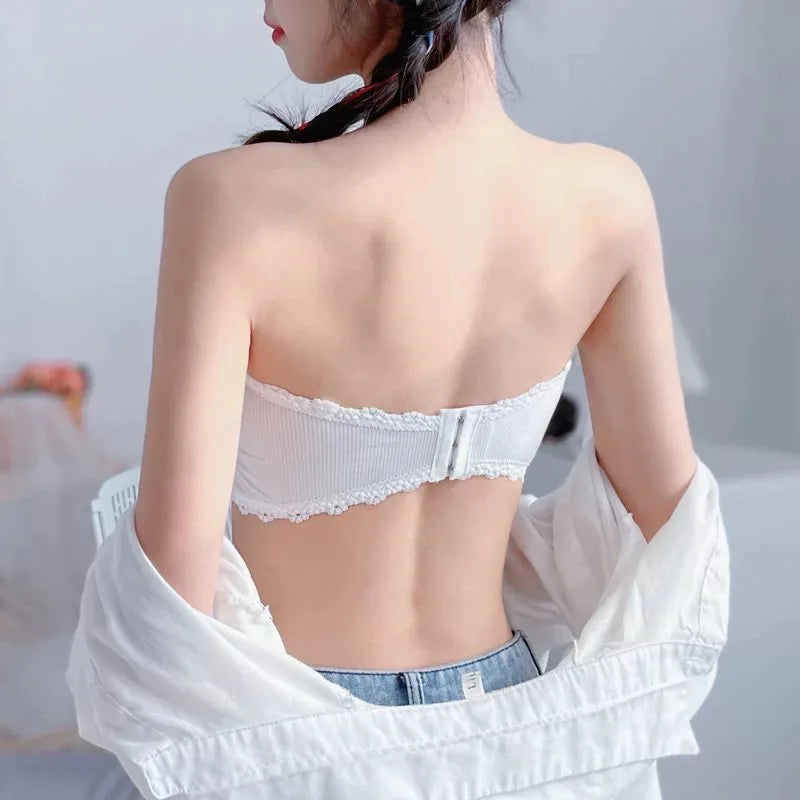 Women Strapless Tube Bralette