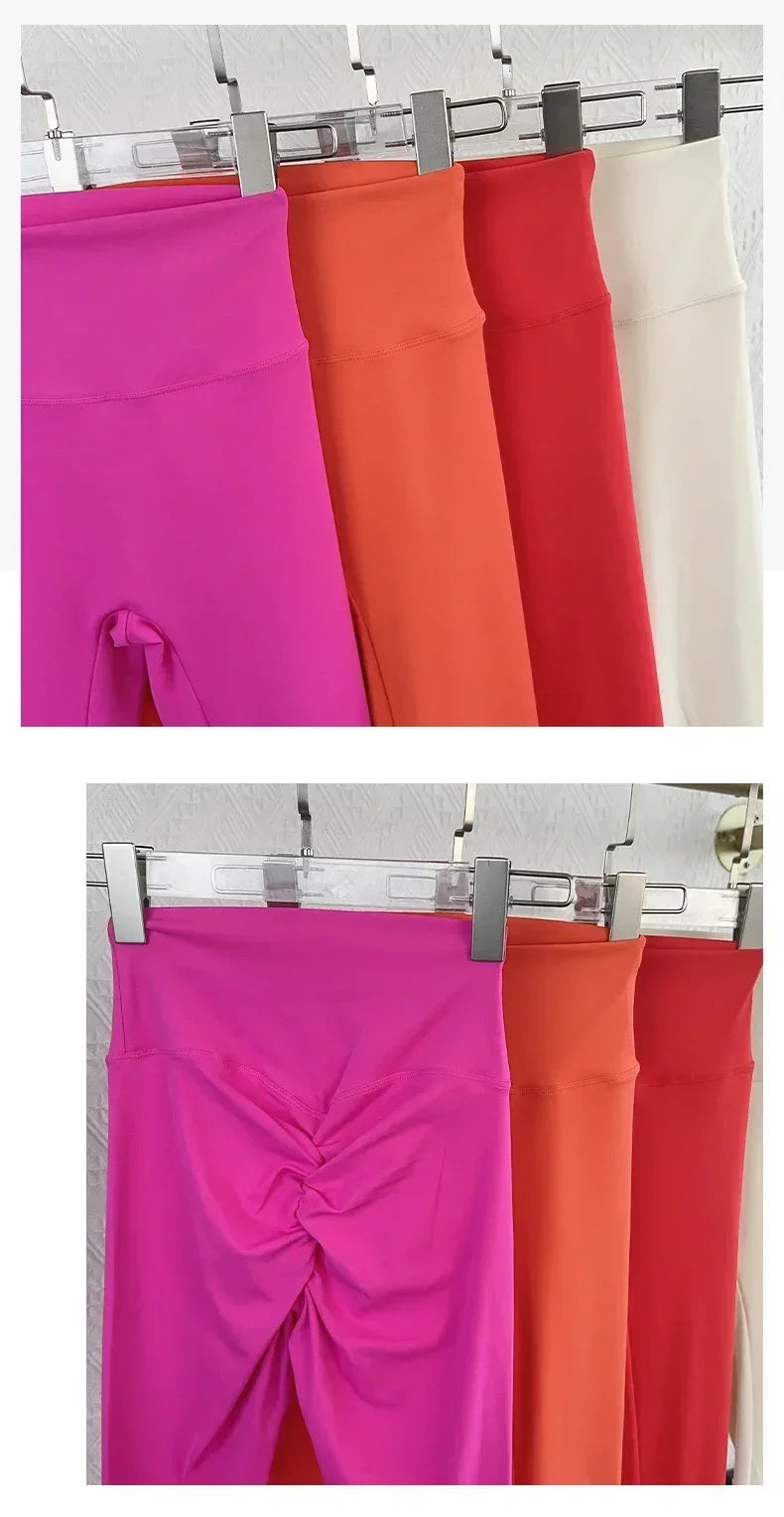 Women's High Waist Breathable Yoga Leggings – Summer Workout Pants