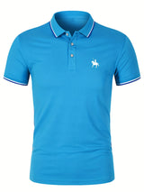 Men Summer Cotton Polo Shirt
