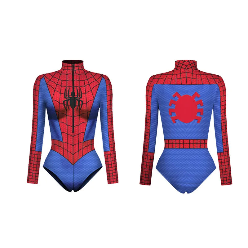 Marvel Superhero Spiderman Bodysuit Cosplay Costume