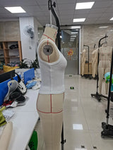 Glitter Beaded Crop Vest