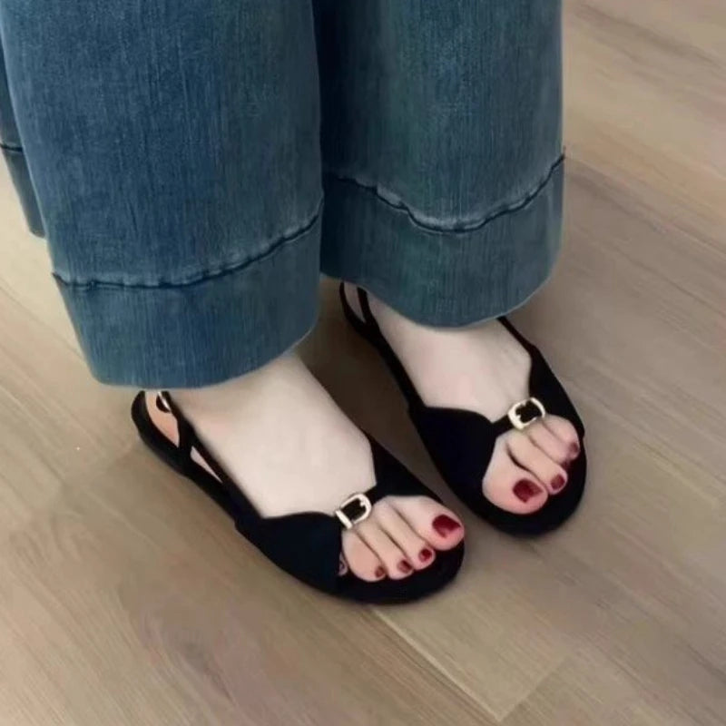 Women Cozy Flat Sandals Casual Summer Shoes