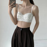 Women French Lace Half Bra