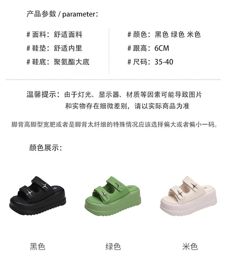 Designer Platform Flip Flops – Summer 2025