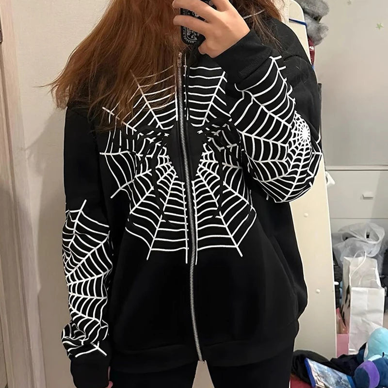 Rhinestone Skeleton Hoodie