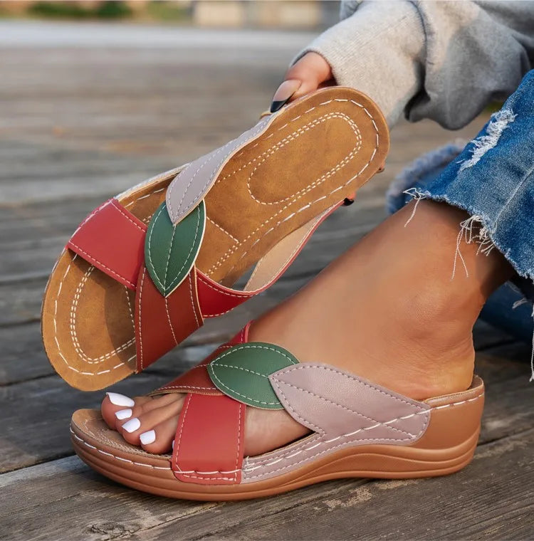 Women Summer Wedge Sandals Casual Shoes