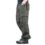 Men Straight Leg Cargo Pants