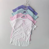 Women Mesh Hollow Back Fitness Shirt