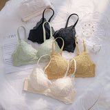 Women Vintage Lift Bra Set