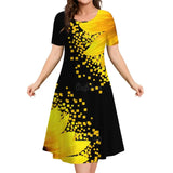 Women's Dresses Flower Elements Travel Party Dresses