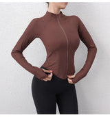 Women Textured Long Sleeve Running Jacket