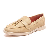 Women’s Patent Leather Bow Pointed Toe Loafers