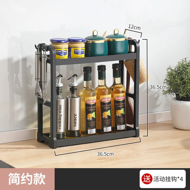 Multi-Purpose Kitchen Spice Organizer Rack