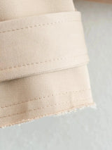 Vintage Cropped Belted Double Breasted Jacket