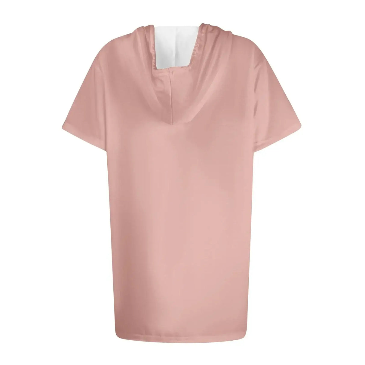 Women Oversized Short Sleeve Hoodie