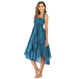 Women Vintage Plaid Button Midi Skirt