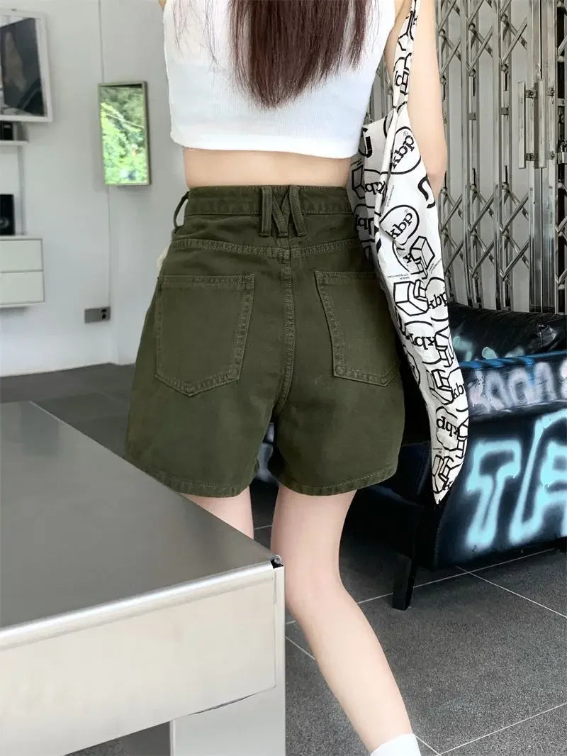 Women's Baggy Denim Short Jeans