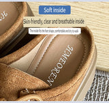 Women’s Retro Platform Half-Slipper Loafers