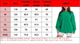 Women Oversized Pullover Sweatshirt Casual Street Top