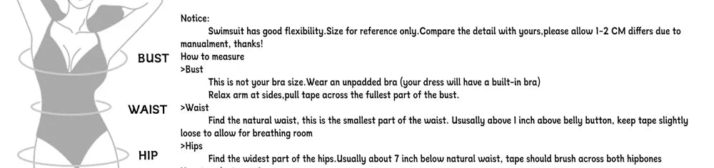 Women Tummy Control One Piece Swimsuit