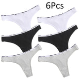 Women Plus Size Cotton Thongs