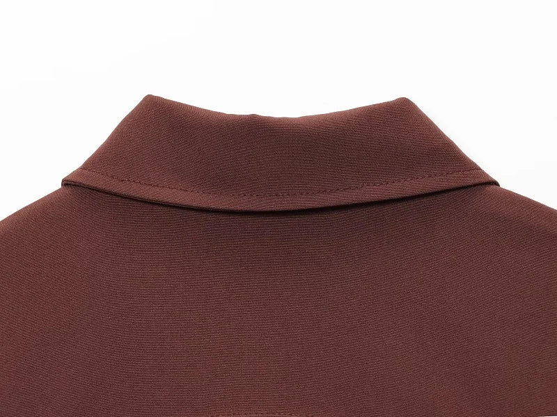 MUJER Cropped Varsity Women's Zipper Jacket