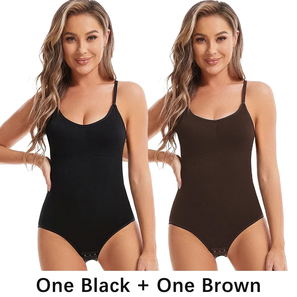 Women Open Crotch Slim Bodysuit