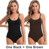 Women Open Crotch Slim Bodysuit