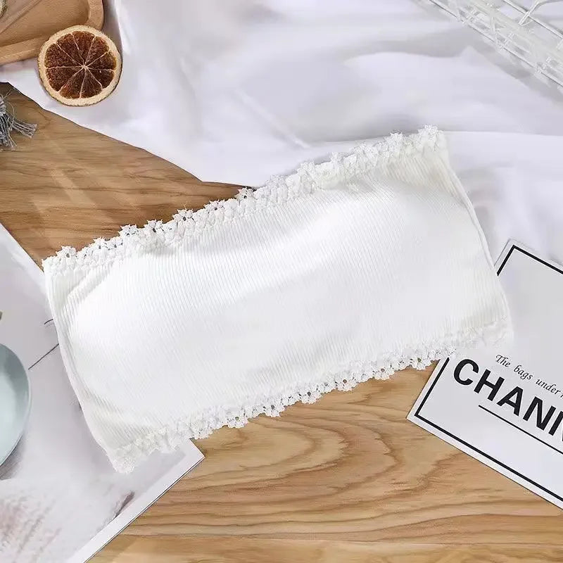 Women Strapless Tube Bralette